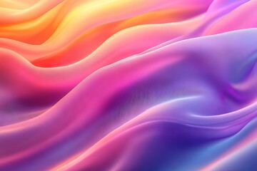 Fototapeta premium Abstract Colorful Waves, Gradient Texture