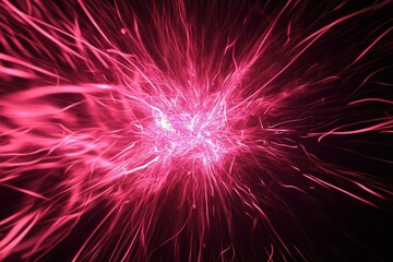 energy lights with abstract colored background 