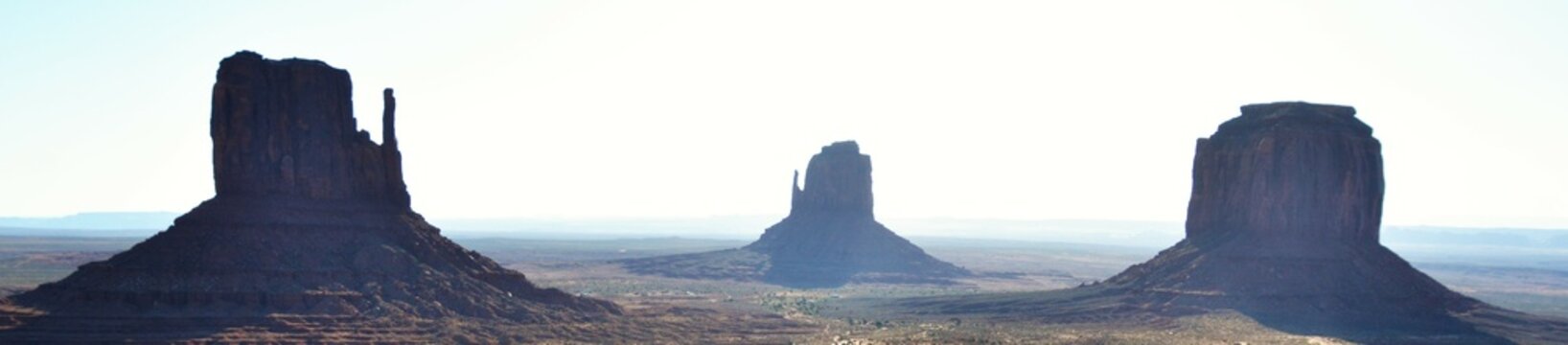 Majestic sandstone formations and scenic beauty of Monument Valley, a Navajo Nation Park spanning across Utah and Arizona is world famous. 