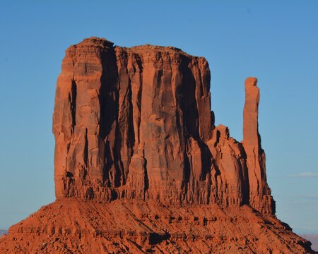 Majestic sandstone formations and scenic beauty of Monument Valley, a Navajo Nation Park spanning across Utah and Arizona is world famous. 