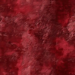Seamless Pattern - Abstract red textured background.  Rich, deep crimson tones.