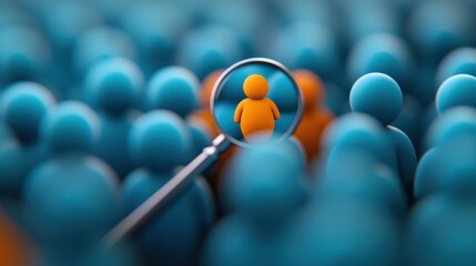 finding the Right Person in a Crowd.