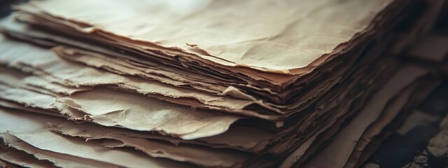 Vintage Paper Texture Background – Retro Aged Document Look