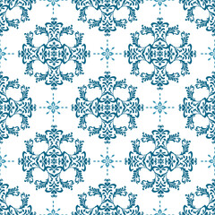 blue ornate seamless pattern set  for wallpaper, textiles, bedding, background, and designg packaging
