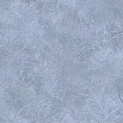 frost on window