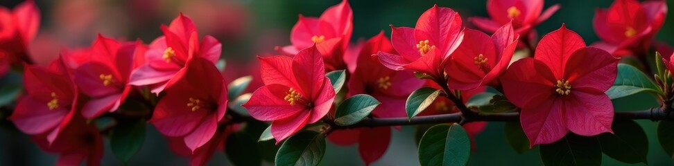 Pisonia Bougainvillea glabra Ti stems with leaves, stems, leaves