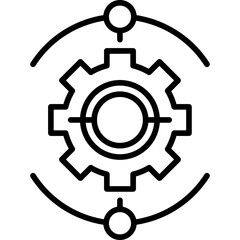 Gear Mechanism Icon