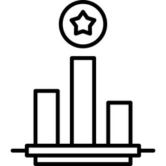 Podium Stand Icon