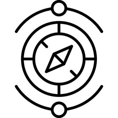 Compass Direction Icon