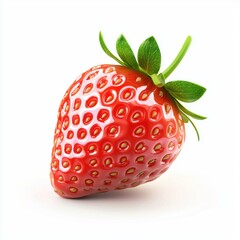 Strawberry isolated on white