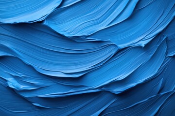 Blue paint strokes texture background