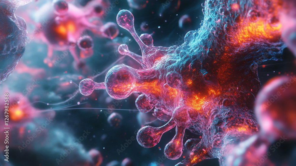 Poster Exploring the intricate dynamics of a neuro-map at the cellular level