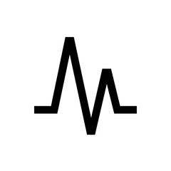 Fototapeta premium Heartbeat Icon 