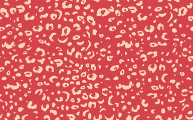 Abstract modern leopard seamless pattern. Animals trendy background. Color decorative vector stock illustration for print, card, postcard, fabric, textile. Modern ornament of stylized skin.