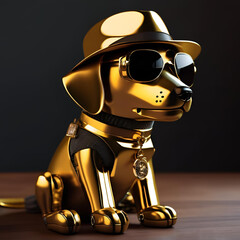 3d render of a robot