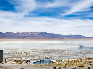 Obraz premium Landscape of the desert in Bolivia