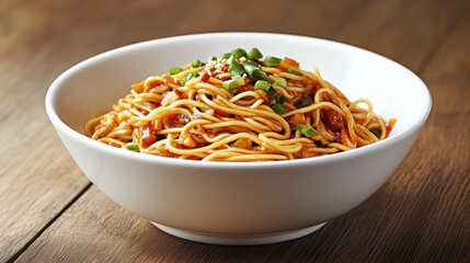 Photo of traditional Chinese Dan Dan Noodle