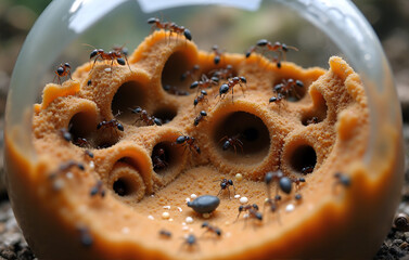 Ant Farm: The Organized world of industrious insects