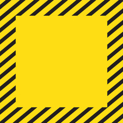 yellow black road strip vector icon
