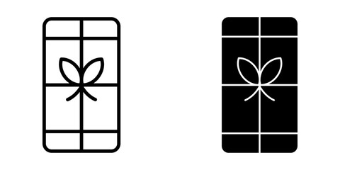 tamal Icon set. Symbol isolated white background. vector illustration. color editable.