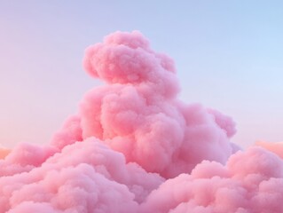 Pink Clouds in a pastel sky