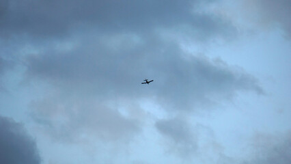 Flying in the open sky 