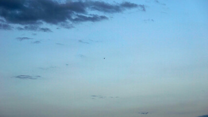 Flying in the open sky 