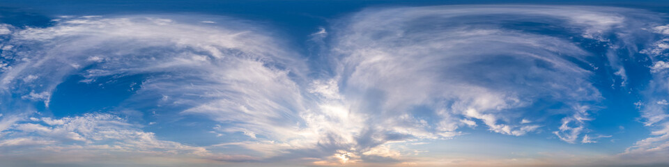 Panoramic View of Halfdome Cloudscape Over British Columbia in Stunning Detail