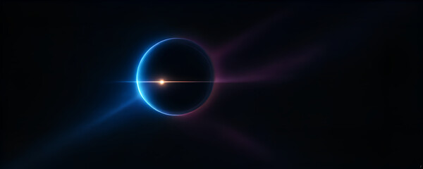 illustrazione sfondo con elementi astratti e motivi geometrici a tema surreale
