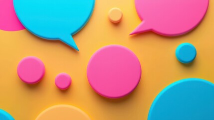 A collection of colorful, glossy spheres set against a smooth, vibrant background, creating a captivating and playful visual impression of depth and light.