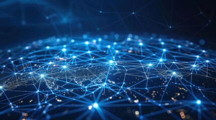 Global business landscape with diverse professionals analyzing data and exchanging insights, focusing on customer connections and HR recruitment