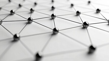 Network connection, global communication, data flow, abstract background