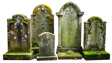 old graveyard in the cemetery