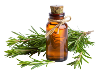 essential oil with rosemary