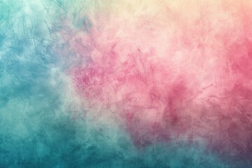 Gentle watercolor effect background in pastel pink, blue, and green, evoking a peaceful and artistic feel