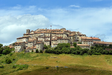 Castelluccio di Norcia, prima del terremoto, 2016
