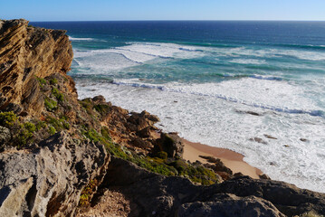 Cliffs Overlook the Southern Ocean, Australia 2015