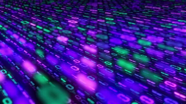 Moving between multicolored data layers of a training neural network loop