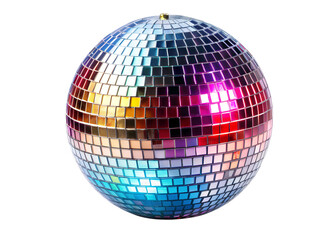 Obraz premium disco ball isolated on white