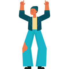 teenagers celebrating