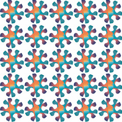 abstract floral seamless pattern