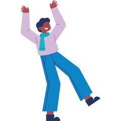 teenagers celebrating