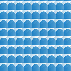 seamless pattern with blue waves wallpaper (background)