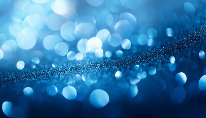 Fototapeta premium abstract blue bokeh background