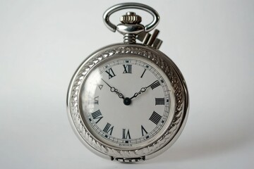 A classic timepiece with Roman numeral markings on the dial