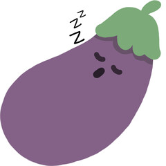 Eggplant cartoon 