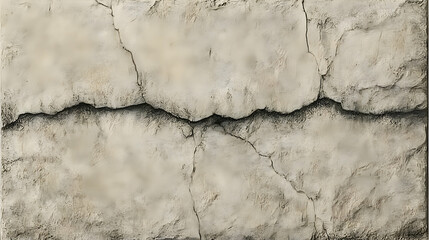 Cracked stone wall texture background, outdoor, weathered surface, design element