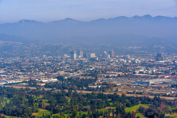 Panoramic View of Los Angeles from Griffith Park