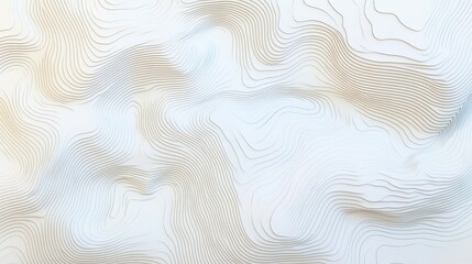Abstract White Topographic Lines Pattern Elegant Modern Background Texture Design for Website Banner Presentation Digital Art Illustration Soft       