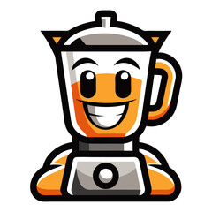 Blender Vector Illustration – Cartoon, Clipart & Line Art Design on White Background, Blender vector clipart in cartoon, line art, and illustration style on a white background.